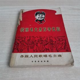 敬祝毛主席万寿无疆 -各族人民歌唱毛主席