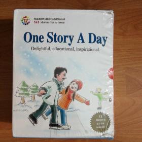 英文原版加拿大DC one story a day 365个故事天天听【12本+12张CD 】正版全新原塑封