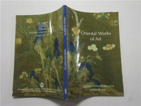 大16开外文原版拍卖图录《Oriental Works of art 2001》（东方艺术品）