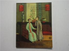 16开外文原版拍卖图录《CHRISTIE'S ASIAN ART INCLUDING CHINESE & JAPANESE EXPORT》（佳士得 亚洲艺术品及中日出口）