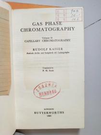 GAS PHASE CHROMATOGRAPHY Volume1（气相色层法 第1，2卷）2本合售