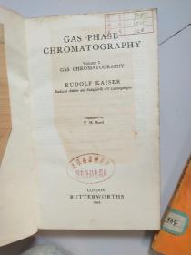 GAS PHASE CHROMATOGRAPHY Volume1（气相色层法 第1，2卷）2本合售