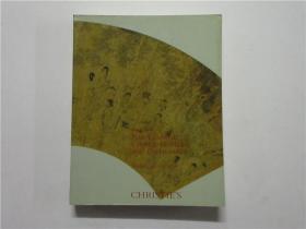 16开外文原版拍卖图录《CHRISTIE'S:FINE CLASSICAL CHINESE PAINTINGS AND CALLIGRAPHY》（佳士得 中国古典书画精品）