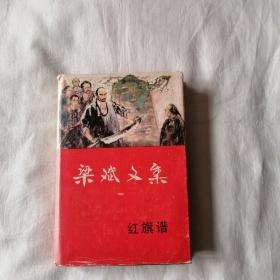 梁斌文集 一【红旗谱】（1986年一版一印，馆藏）《硬精装，外封衣有点破旧，内页9品，详情看图