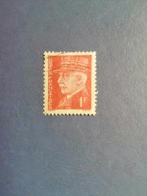 外国邮票  法国邮票  名人 （信销票)