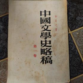 中国文学史略稿(一二三卷)