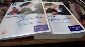 ACCAAccountant in Business (Interactive Text) ACCOUNTANT IN BUSINESS (AB) - EXAM KIT (Acca Exam Kits) 英文版 商业环境中的财务人员 教科书+习题集 两本一套