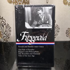 【BOOK LOVERS专享191元】F. Scott Fitzgerald 菲茨杰拉德 长篇小说及短篇小说集 Novels & Stories 1920–1922 Library of America 美国文库 英文英语原版 美国作家最权威版本 当今装帧典范 布面封皮琐线装订 丝带标记 圣经无酸纸薄而不透保存几个世纪不泛黄