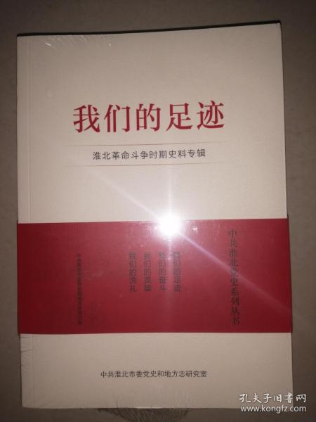 中共淮北市党史系列丛书4本合售