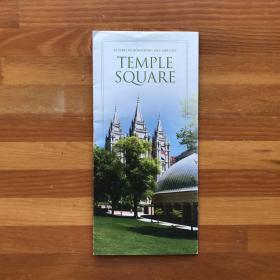 美国深度游：Downtown Salt Lake City盐湖城市中心Temple Square摩门教中心地（英文版，双面内容）