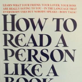 How to Read a Person Like a Book（怎样像读懂一本书一样了解一个人）英语版