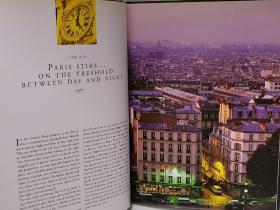 钟声环绕的巴黎  大型画册   Paris Around  the Clock（法国研究） 英文原版书