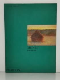 莫奈及其作品评述    Monet by Monet by John House House（绘画）英文原版书