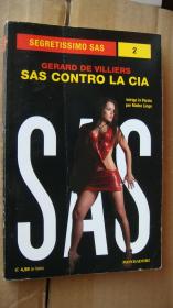 意大利语原版 SAS CONTRO LA CIA  大32开