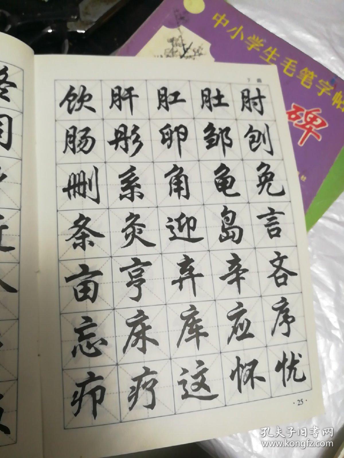 中小学生毛笔字帖.行楷