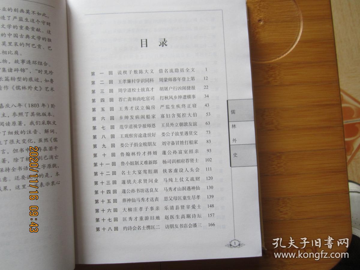 儒林外史：中国古典文学名著