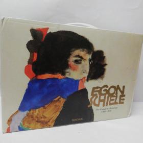 大8开TASCHEN原版Egon Schiele: Complete Paintings 1908-1918席勒画册全集盒装珍藏版