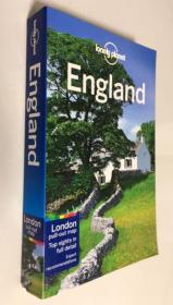 Lonely Planet England   孤独星球英格兰  平装原版   九五品