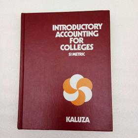 INTRODUCTORY ACCOUNTING FOR COLLEGES（精装、16开）