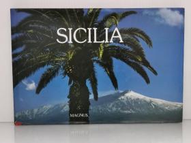 西西里  全彩大型画册  Sicilia （国家与地区）意大利文原版书