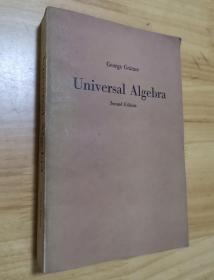 泛代数-UNIVERSAL ALGEBRA（第二版  小16开）