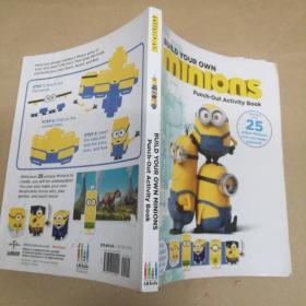 小黄人：建立你自己的小黄人打卡活动书（折纸书） Minions:Build Your Own Minions Punch-Out Activity Book