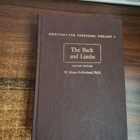 THE BACK AND LIMBS外科医生用解剖学第3卷 背与四肢第2版