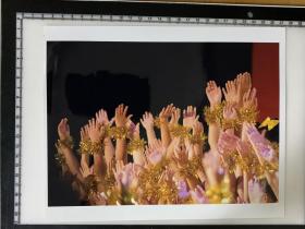 298  照片 摄影家艺术纪实类参展照片 大尺寸  花蕊 舞动的小手