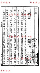 【提供资料信息服务】学古编 附三十五举校勘记 续三十五举-（民）邓实等辑-美术丛书-民国九年上海神州国光社铅印本