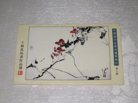 中国当代名家名画明信片第三辑 ：王强花鸟画作品选（一套8张）