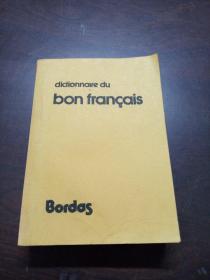 DICTIONNAIRE DU BON FRANCAIS