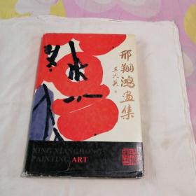 《邢祥鸿画集》精装8开 厚册（书衣85内9品）