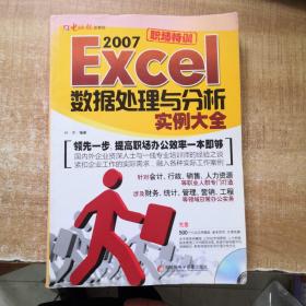 Excel2007数据处理与分析实例大全