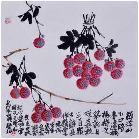 林丰俗花鸟画国画纯手绘字画作品