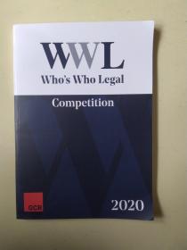 WWL Who's Who Legal Competition 2020英文原版