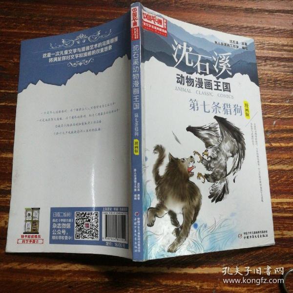 中国卡通《儿童文学》名家典藏---沈石溪动物漫画王国--第七条猎狗（漫画版）