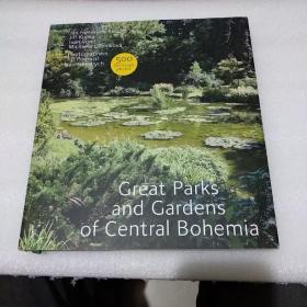 外文原版 Great Parks and Gardens of Central Bohemia 波西米亚中部阿登斯大公园