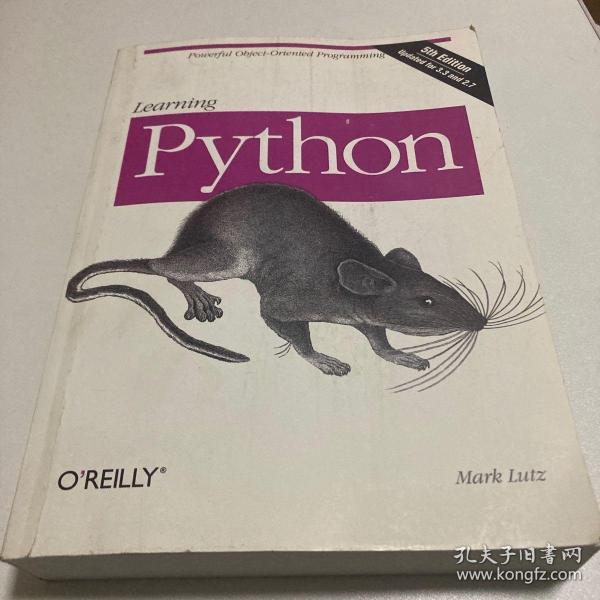 Learning Python：Powerful Object-Oriented Programming