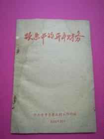 跃进中的开平财务