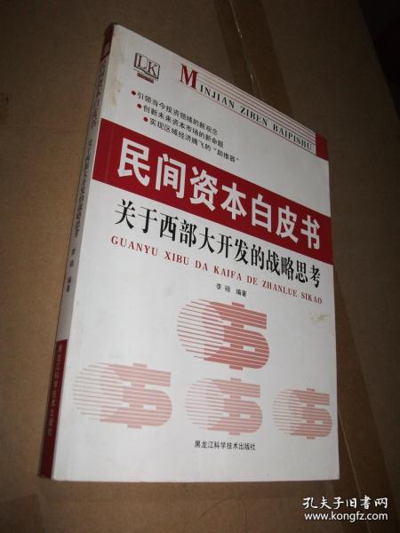 民间资本白皮书 关于西部大开发的战略思考