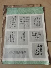 向雷锋同志学习 发扬光大雷锋精神（9张全）四开