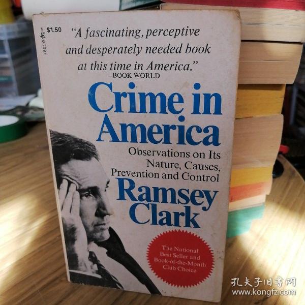 【外文原版】crime america ramsey clark