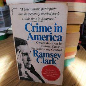 【外文原版】crime america ramsey clark