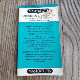 Masterplots of American Literature:The Nineteenth Century :Volume Ⅱ:Frederic to Irving