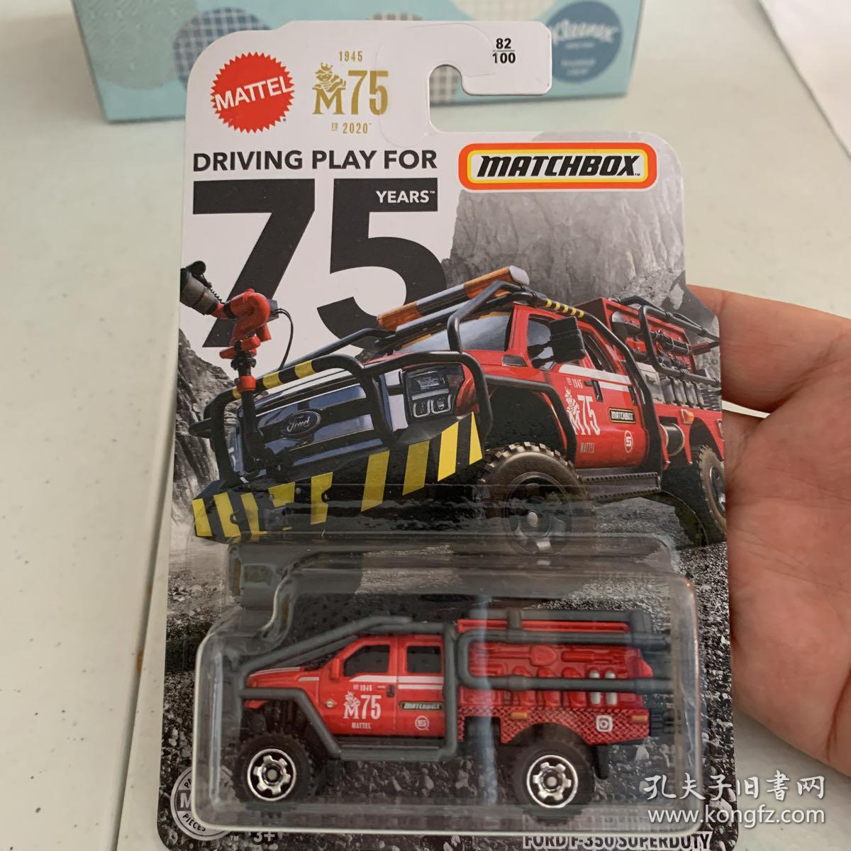 美国发货Matchbox Ford F-350superduty全新未拆封汽车玩具模型 福特皮卡