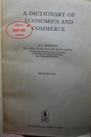 A DICTIONARY OF ECONOMICS AND COMMERCE