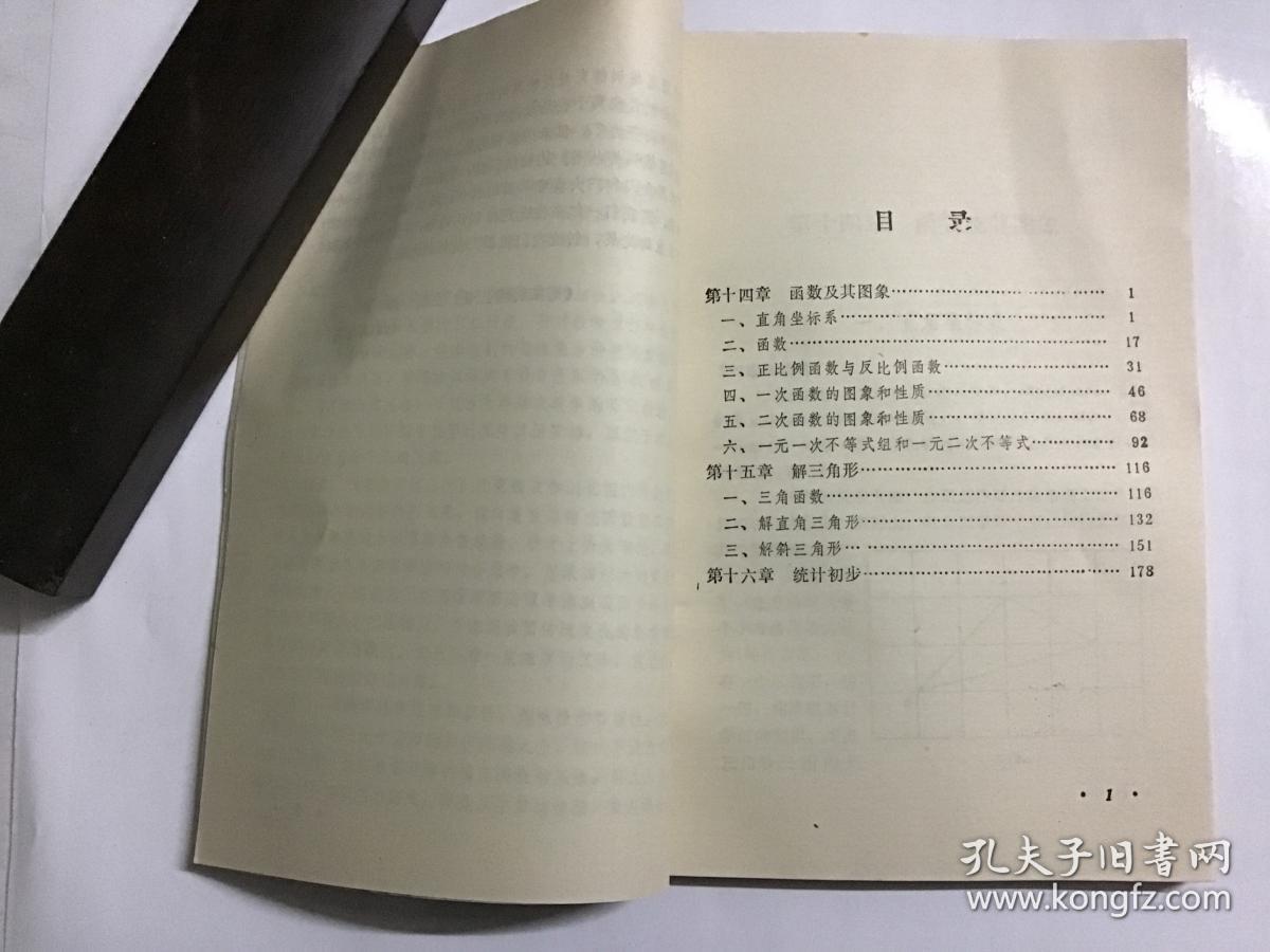 初中代数 思维训练 第四册（思维训练丛书）