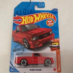 美国发货Hotwheels风火轮91 GMC Syclone皮卡全新未拆封汽车玩具模型