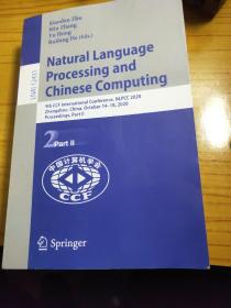 Natural Language Processing and Chinese Computing