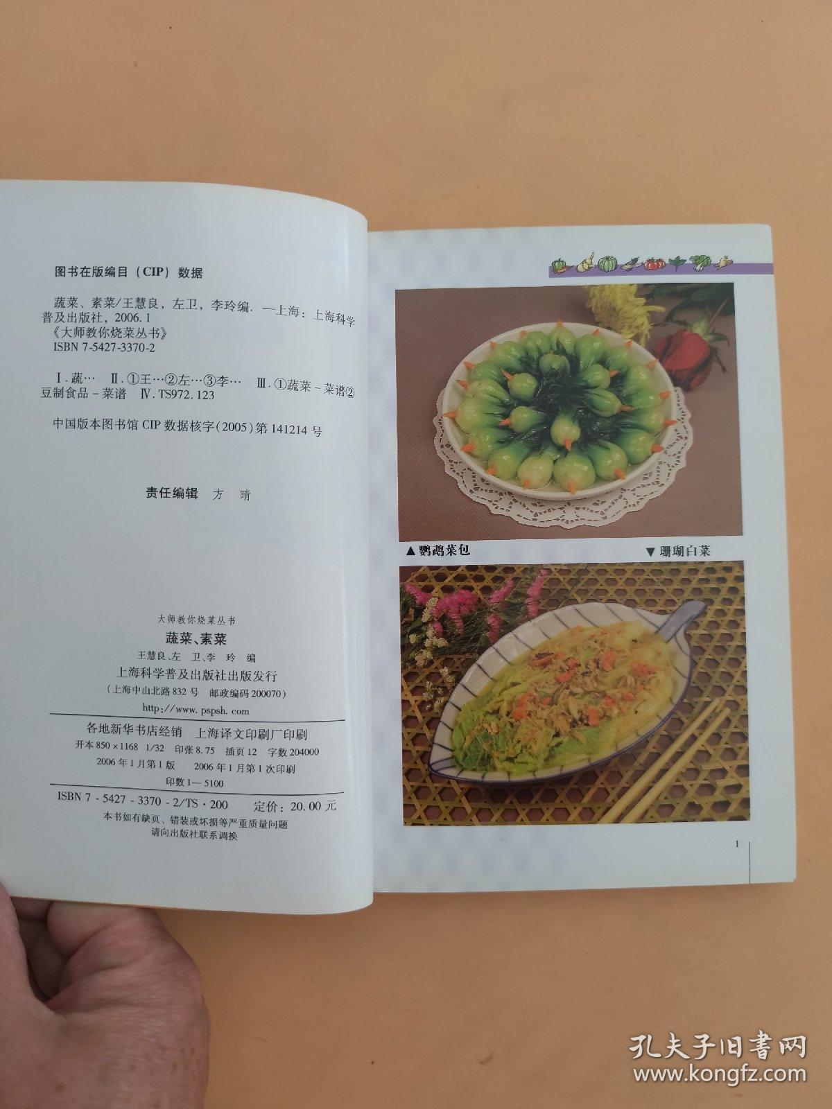 大师教你烧菜丛书：蔬菜、素菜